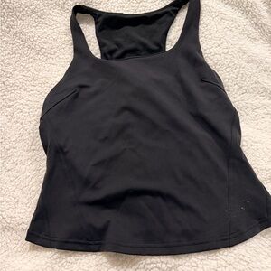Lululemon 8 Black Racerback Tank Top